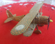 Maketa avion Fiat Cr. 42 Falco - GOTOVA MAKETA