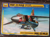 Maketa avion MiG -23 Flogger MiG-23 Mikoyan i Gurevič MiG 1/72 1:72