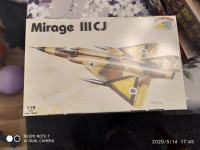Maketa aviona avion Mirage III 1/72 1:72