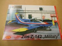 Maketa avion Zlin Z-142 1/72 1:72