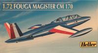 Maketa aviona -avion Heller 1/72 Fouga Magister PP