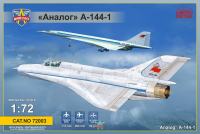 Maketa aviona avion MiG Analog A-144-1  1/72 1:72