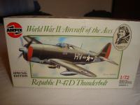Maketa aviona P-47d Thunderbolt
