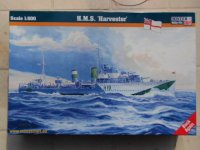 Maketa broda brod HMS Harvester 1/500 1:500
