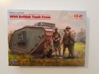 Maketa figurice ICM WWI British Tank Crew 1:35