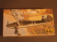 Maketa "FW-56 Stosser", 1:72, Heller