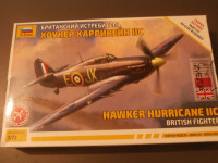 Maketa "Hawker Hurricane Mk IIc", 1:72, Zvezda