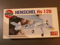 Maketa "Henschel HS-126", 1:72, Airfix