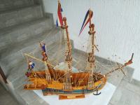 Maketa jedrenjaka Margareta 18. st.  Holandija