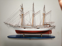 Maketa jedrenjaka Školski Brod Jadran