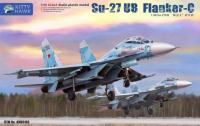 Maketa KITTY HAWK 1/48 Sukhoi Su-27 UB Flanker C ... NOVO!