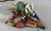 Maketa Revell dinosaur Triceratops
