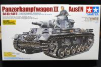 Maketa tenka tenk Panzer III Ausf.N 1/35 1:35 Oklopnjak + figurica