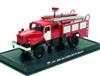 Maketa vatrogasno vozilo kamion vatrogasac  Ural 43206 Russian