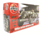 Maketa Willys Jeep vozilo 1/72 1:72