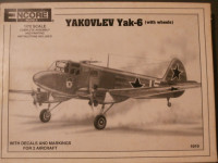 Maketa "Yakovlev Yak-6", 1:72, Encore