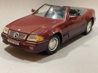 Mercedes 500 SL iz 1989. Maisto 1:18 autic model vintage