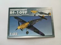 Avion Messerschmitt Bf 109 F - kartonski model maketa