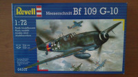 Maketa REVELL-MESSERSCHMITT Bf 109 G-10 skala 1:72