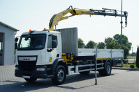DAF LF 250 / 4x2 / SKRZYNIOWY 7,3 m / HDS HYVA HB150XE3 / MAX WYSÓW: