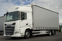 DAF XF 480 / FIRANKA / 6X2 / I-PARK COOL  / OŚ PODNOSZONA  / ZAWIESI