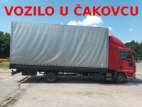 IVECO EuroCargo NL 75 E 18, ručni mjenjač, sanduk 6.2 m, nove gume