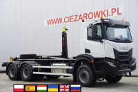 IVECO T-Way AD380T46 / 6x4 / 2026 / no mileage / HIAB 26t hooklift