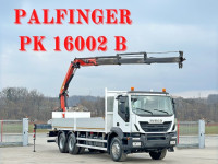 IVECO TRAKKER 360 * PRITSCHE 6,80* PK 16002 B+FUNK*6x4