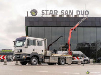 MAN TGM 13.290 4x4 FASSI F40B22 Crane Camper DOKA