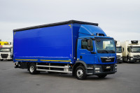 MAN TGM / 15.250 / E 6 / BURTOFIRANKA + WINDA / 18 PALET