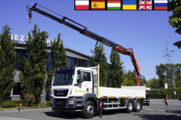 MAN TGS 26.420 6x4 / Fassi F215A.2.24 / remote control / Rotator / 1