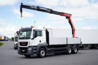 MAN TGS / 26.470 / E 6 / 6 X 4 / SKRZYNIOWY + HDS / PALFINGER PK 190