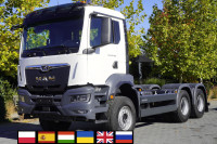 MAN TGS 26.480 6x4 / 20 tho. km!!! / chassis 530 cm / 2025