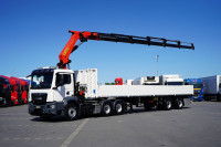 MAN TGS 33.510 / 6 X 4 / HDS PALFINGER PK 42 002 SH-E / WYSIĘG 17 M