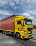 MAN TGX 24.440 6x2, retarder, full zrak, sanduk 7.3 m