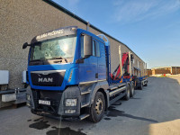 MAN TGX 26.440 6x4 BL  ŠUMAR + PRIKOLICA