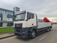 MAN TGX 26.480 6x2-4 BL CH - sanduk s kranom