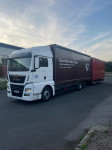 MAN TGX s prikolicom Wecon