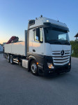 Mercedes Actros 2545 / kran HMF+prikolica