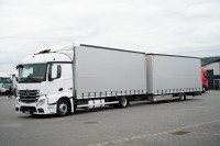 Mercedes-Benz ACTROS / 1830 / ACC / E 6 / ZESTAW PRZEJAZDOWY 120 M3 /