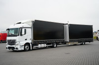 Mercedes-Benz ACTROS / 1830 / ACC / E 6 / ZESTAW PRZEJAZDOWY 120 M3 /