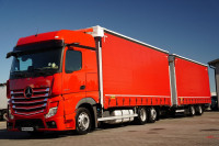 Mercedes-Benz  ACTROS 2545 / ZESTAW TANDEM 120 M3 / PRZEJAZDOWY / BIG