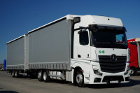 Mercedes-Benz  ACTROS 2545 / ZESTAW TANDEM 120 M3 / PRZEJAZDOWY / GIGA