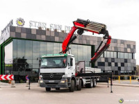 Mercedes-Benz Actros 3244 8x4 FASSI F600 Crane Fly JIb Winch