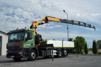 Mercedes-Benz ANTOS 2540 / 6x2 / SKRZYNIOWY 6,4 M / HDS EFFER CRANE 26