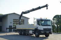 Mercedes-Benz AROCS 2636 / 6x4 / SKRZYNIOWY 7.6 M + HDS HIAB 188 B-3 /