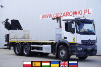 Mercedes-Benz Arocs 2643 6x4 / HIAB X-Hiduo 228 E-4 crane / remote con
