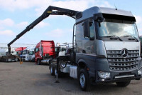 Mercedes-Benz Arocs 2858 / PALFINGER S260Z96 crane / 6X4