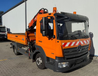 Mercedes-Benz Atego 818 K / Atlas crane / radio remote control / parki