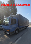 Mercedes Benz Atego 817, sanduk 6.2m, NOVE GUME, REG DO 03/27